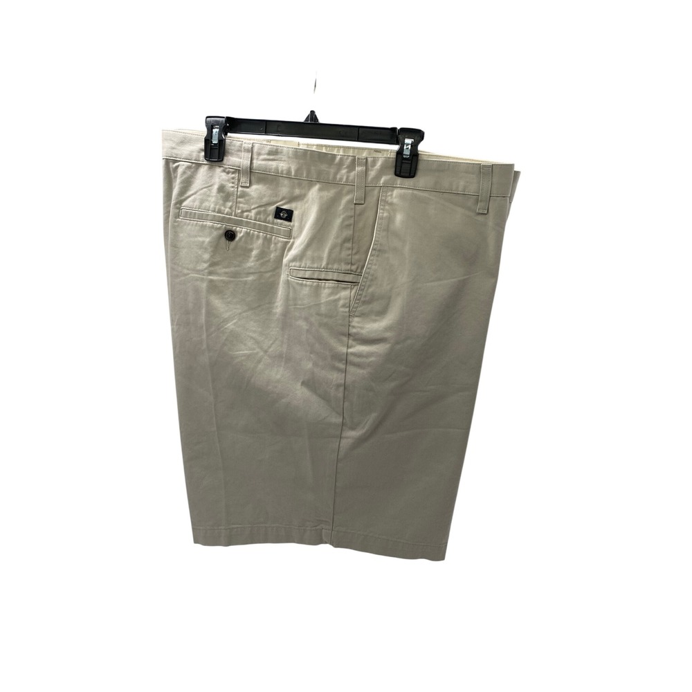 Dockers Mens Big & Tall Perfect Short Khaki Tan 10.5 Inseam Size 54 NWT - Picture 4 of 4